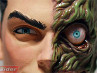 Sculpture of Two-Face by Tim Bruckner